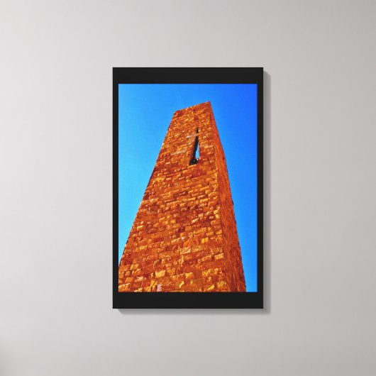 Brick Minaret Canvas Afdruk (Voorkant)