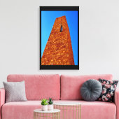 Brick Minaret Canvas Afdruk (Insitu (Woonkamer))