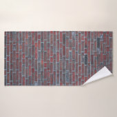 Brick-muur Badhanddoek (Badhanddoek)