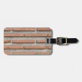 Brick-muur Bagagelabel (Voorkant horizontaal)