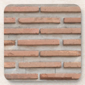Brick-muur Bier Onderzetter (Voorkant)