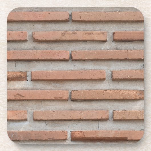 Brick-muur Bier Onderzetter (Voorkant)