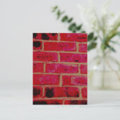 Brick-muur Briefkaart (Staand voorkant)
