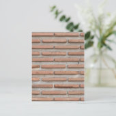 Brick-muur Briefkaart (Staand voorkant)