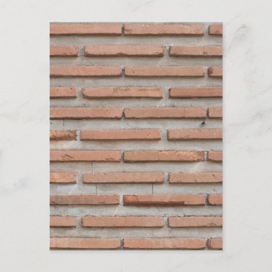 Brick-muur Briefkaart (Voorkant)