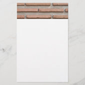 Brick-muur Briefpapier (Voorkant)