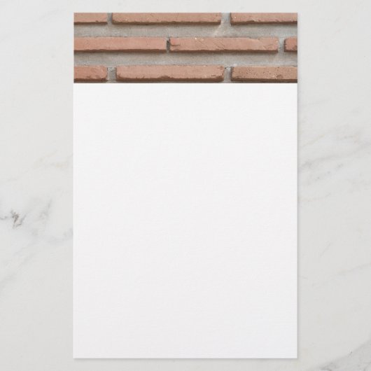 Brick-muur Briefpapier (Voorkant)