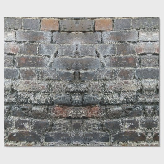 Brick-muur Cadeaupapier (Vlak)