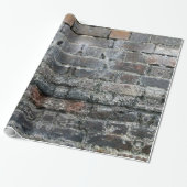Brick-muur Cadeaupapier (Uitgerold)