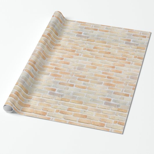 Brick-muur Cadeaupapier (Uitgerold)