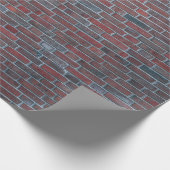 Brick-muur Cadeaupapier (Hoek)