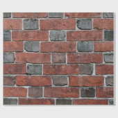 Brick-muur Cadeaupapier (Vlak)