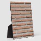 Brick-muur Fotoplaat (Zijkant)
