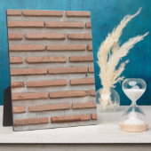 Brick-muur Fotoplaat (Zijkant)