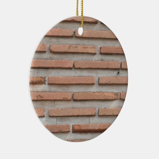 Brick-muur Keramisch Ornament (Rechts)