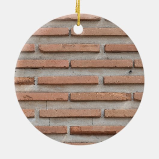 Brick-muur Keramisch Ornament (Achterkant)