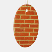 Brick-muur Keramisch Ornament (Rechts)