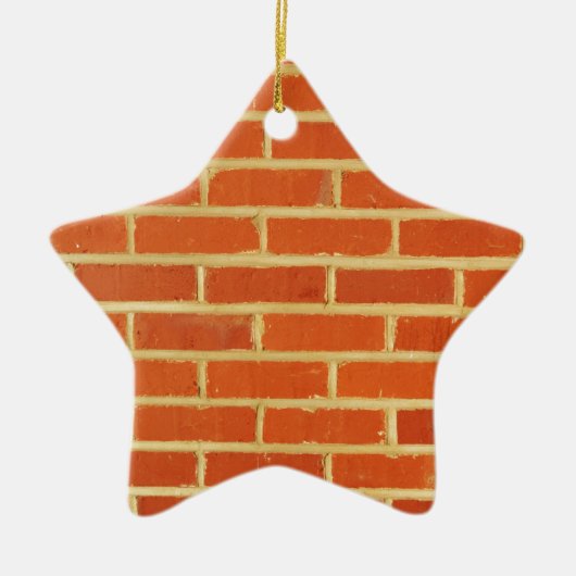 Brick-muur Keramisch Ornament (Voorkant)