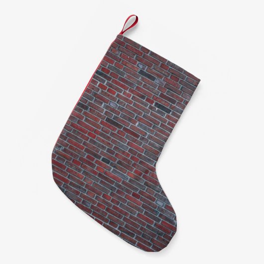 Brick-muur Kleine Kerstsok (Voorkant (Hangend))