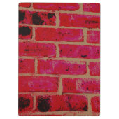 Brick-muur Klembord (Achterkant)