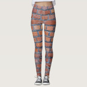 Brick-muur Leggings (Voorkant)