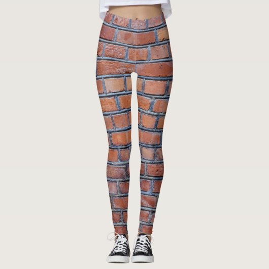 Brick-muur Leggings (Voorkant)