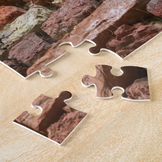 Brick-muur Legpuzzel (Zijkant)