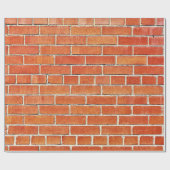 Brick-muur met hoge blootstelling cadeaupapier (Vlak)
