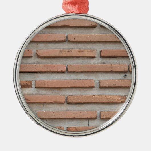 Brick-muur Metalen Ornament (Voorkant)