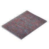 Brick-muur Notitieboek (Linkerzijde)