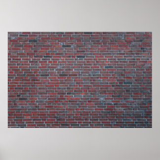 Brick-muur Poster