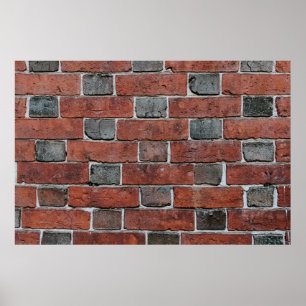 Brick-muur Poster