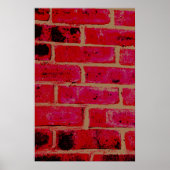 Brick-muur Poster (Voorkant)