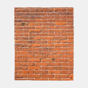 Brick-muur rode muur muur fleece deken