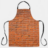 Brick-muur rode muur muur schort (Voorkant)