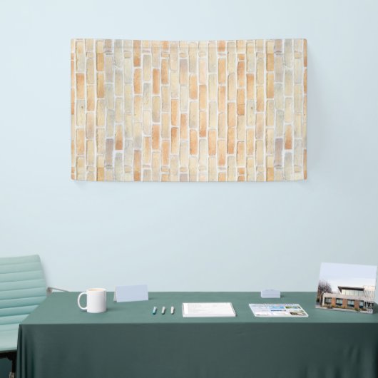 Brick-muur Spandoek (Beurs)