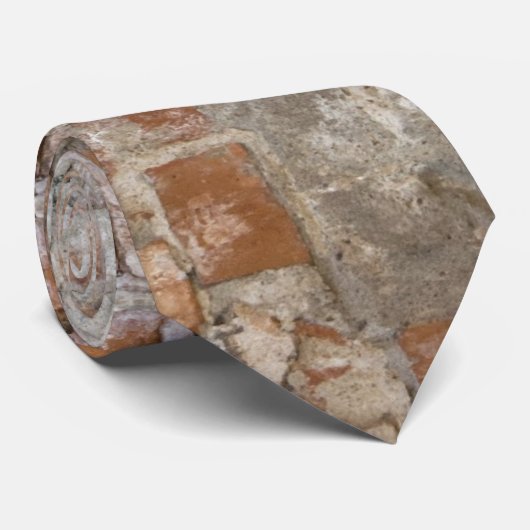 Brick-muur Stropdas (Opgerold)