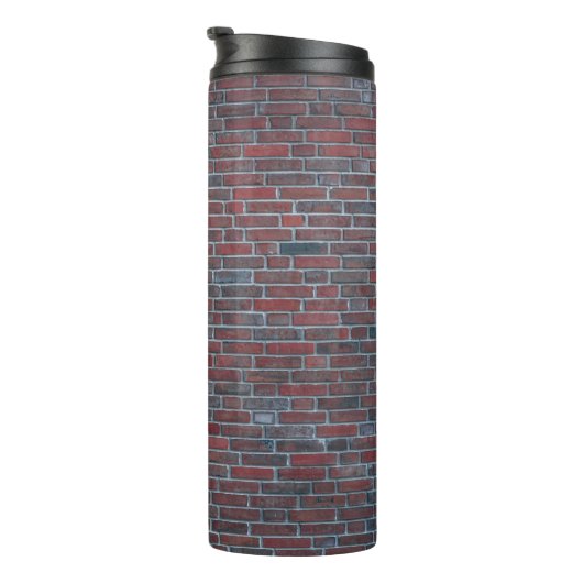 Brick-muur Thermosbeker (Geroteerd rechts)