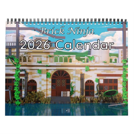 Brick Ninja 2026 Kalender (Hoes)