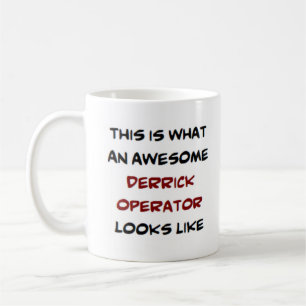 brick operator, geweldige koffiemok