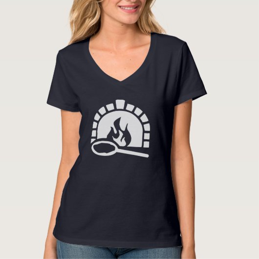 Brick Oven Pizza T-shirt (Voorkant)