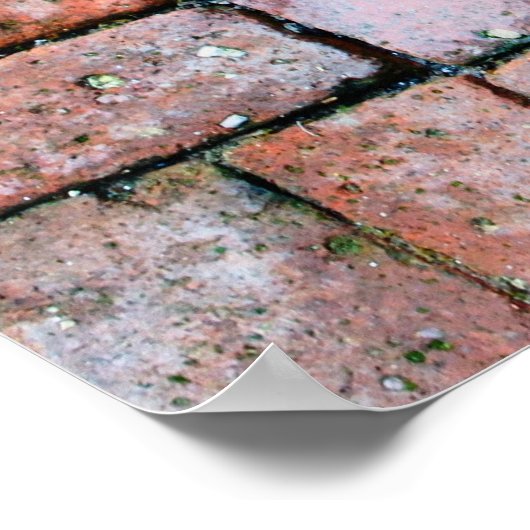 Brick-pad Poster (Hoek)