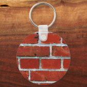 Brick Pattern Button Sleutelhanger (Voorkant)