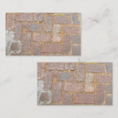 Brick Paving Pavement Visitekaartje (Voorkant / Achterkant)