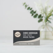 Brick Paving QR Code Professional Visitekaartje (Staand voorkant)