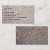 Brick Paving Texture Visitekaartje (Voorkant / Achterkant)