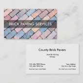 Brick Paving Visitekaartjes (Voorkant / Achterkant)