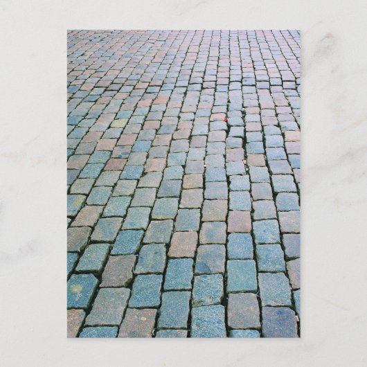 Brick Plaza bij The Grand Place - Brussel, België Briefkaart (Voorkant)