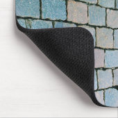 Brick Plaza bij The Grand Place - Brussel, België Muismat (Hoek)