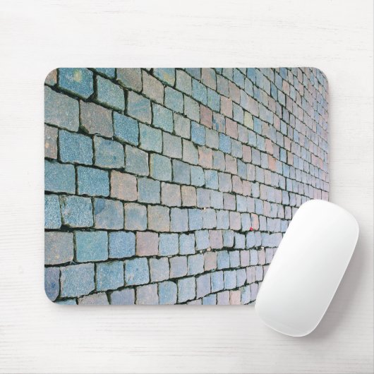 Brick Plaza bij The Grand Place - Brussel, België Muismat (Met muis)